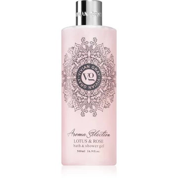Aroma Selection Lotus &amp; Rose tusoló- és fürdőgél 500 ml