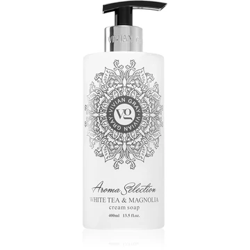 Aroma Selection White Tea &amp; Magnolia krémes folyékony szappan 400 ml