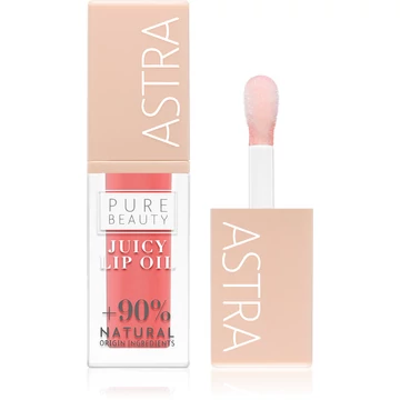 Pure Beauty Juicy Lip Oil tápláló ajakfény árnyalat 01 Peach 5 ml