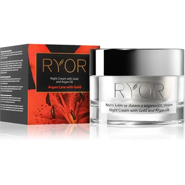 Argan Care with Gold éjszakai krém arannyal és argán olajjal 50 ml