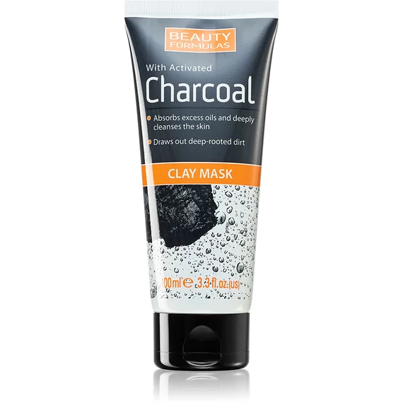 Charcoal mélytisztító arcmaszk aktív szénnel 100 ml