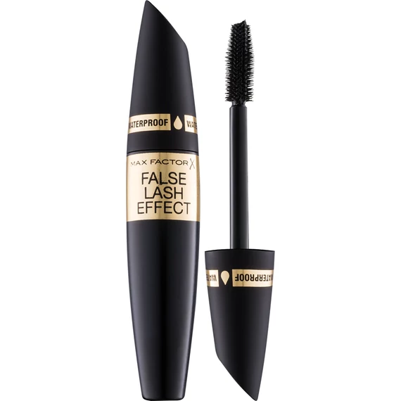 False Lash Effect vízálló szempillaspirál a dús és szétválasztott pillákért árnyalat Black 13,1 ml